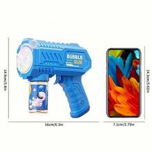 Electric Bubble Gun Toys For Children, Outdoor Wedding, Beach, Pool, And Water Bubble Guns, Perfect For Boys And Girls As Halloween, Christmas, Birthday Gifts, And Outdoor Parties. Colorful Plastic Bubble Guns, A Great Christmas And New Year's Gift. - 2 vật phẩm ngẫu nhiên - Xem 11