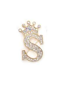 European And American Minimalist Fashion 26-Letter Brooch - A Stylish Accessory For Women's Suits And Collars - Perfect As A Wedding Gift, For Parties, And For Everyday Wear By Men, Women, And Couples!