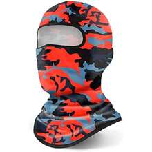 Cycling Face Mask Ski Mask For Men And Women, Winter Face Mask, Shiesty For Skiing, Snowboarding &Amp; Motorcycle Local Shipping 
﻿ - 迷彩紅 - 查看 1