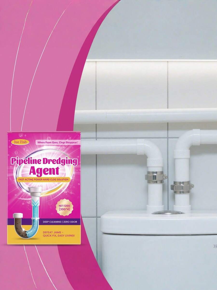 管道疏通粉，适用于清除多种材质管道中因食物、油脂、毛发等造成的堵塞。 - 粉狀 - 查看 1