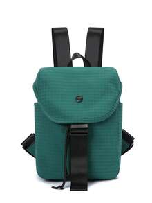 Męska torba listonoszka w miejskim stylu, uniwersalna, do dojazdów do pracy, na zakupy, w podróż, na imprezę, do sportu i na powrót do szkoły, minimalistyczna, prosta, o dużej pojemności, lekka, do noszenia na zewnątrz - Ciemnozielony - Zobacz 3