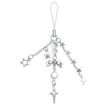 1-4PCS Cute Phone Charms Aesthetic Y2K Cell Phone Charms Strap Strawberry Butterfly Star PhoneCharm Y2K Accessories For Bag Keychain  Camera Pendants Decor - 1x星形吊墜 - 查看 1