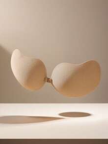 1 Par de Capa Adesiva para Mamilos em Tom de Pele para Realce do Decote - Damasco - Visão 11