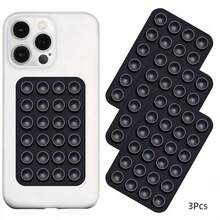 Suport telefon cu ventuză din silicon 3/5/12 buc, suport pătrat mobil portabil, instrument de fixare a telefonului antiderapant, instalare ușoară, potrivit pentru smartphone-uri compatibile cu , telefon Android, cadou pentru ziua de naștere, familie, cadouri pentru prieteni, suport telefon baie, accesorii telefon, suport adeziv - Multicolor - Vizualizare 18