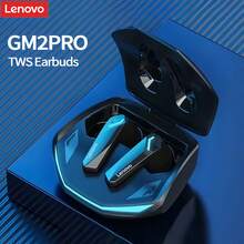 Lenovo GM2 PRO Bluetooth Earphones: Low-Latency Gaming Headset, Intelligent Noise Cancellation For Clear Calls, Long Battery Life, Comfortable In-Ear Design For Sports And Music. Black. - Black - View 3