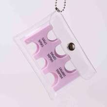 Còn hàng! Ví đựng tiền xu mini bằng PVC chống thấm nước - Ví đựng tiền xu bền chắc, dụng cụ sắp xếp tiền xu tiện dụng. Quà tặng Ngày Valentine/Ngày của Mẹ/Lễ hội âm nhạc dành cho phái nữ, lý tưởng cho sử dụng hàng ngày, du lịch, cất giữ tiền xu. Ưu đãi có thời hạn, giá trị siêu tiết kiệm! Vật dụng thiết yếu đa năng! - Nhiều màu - Xem 4