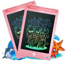 2 Pieces/1 Piece 8.5-Inch Cute Panda LCD Drawing Board Desktop Drawing Pad | Tablet Color Graffiti Board | Message Board, Fun Games,One-Time Erasable, Reusable, Children's Toys, Toys For Kids, Home Education Tool - Multicolor - View 12