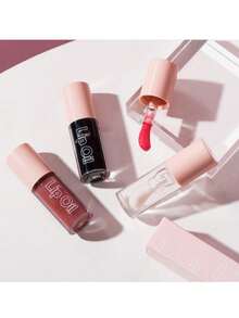 beauty glazed 7pcs/Set, Moisturizing Glossy Lip Glaze + 6pcs Lip Liner Set, Matte, Waterproof And Long-Lasting, No Smudge, Moisturizes Lips, Daily Makeup, Create A Perfect Lip Makeup - 唇線筆#裸粉色+B180#104 - 查看 9