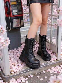 女士踝靴和短靴 - 黑色 - 查看 4