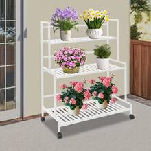 YUNRUX Plant Cages & Supports - White - View 8