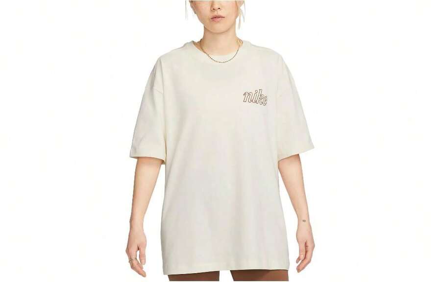 Nike Sportswear Club時尚百搭休閒舒適無袖SS25T卹 - 白色 - 查看 1