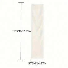 1pc Luxurious White Faux Fur Table Runner – Perfect For Christmas, Valentine's Day, Birthdays, And Weddings | Elegant Rectangular Polyester Blend Decorative Mat With A Soft Texture, Ideal For Festive Dining And Holiday Table Decor | Luxurious Table Setting | Soft Textured Runner - 白色 - 查看 8