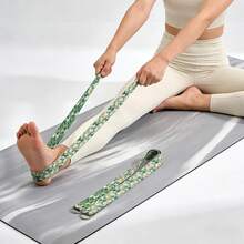 Durable Knitted Yoga Strap, Non-Elastic Stretching Assist Band, Shoulder Opening Back Shaping Home Pilates Training Equipment - Yoga Stretching Band - View 5