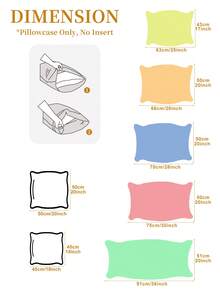 1/2 件装粉色豹纹爱心图案数码印花涤纶枕套，卡通可爱抱枕套，四季皆宜，柔软透气，可机洗，女士装饰抱枕套，不含枕芯 - 粉色 - 查看 3