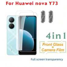 4pcs Lens Protector Compatible With Huawei Pura 80/80 Pro/80 Ultra/70/70Pro/70Pro+/70Ultra/Nova 14/14 Pro/Y73, Phone Safety Protective Screen Film, Device Protection, Fashionable Design, Perfect Fit, Durable Glass, High-Quality Protective Film, Phone Screen Protector, Tempered Glass Screen Protector Screen Protection Essentials, Applicable To Daily Shield, Office, Home Daily Shield Office Home Phone Accessories Waterproof Shockproof Anti-Fall Scratch Resistant - Clear - View 9