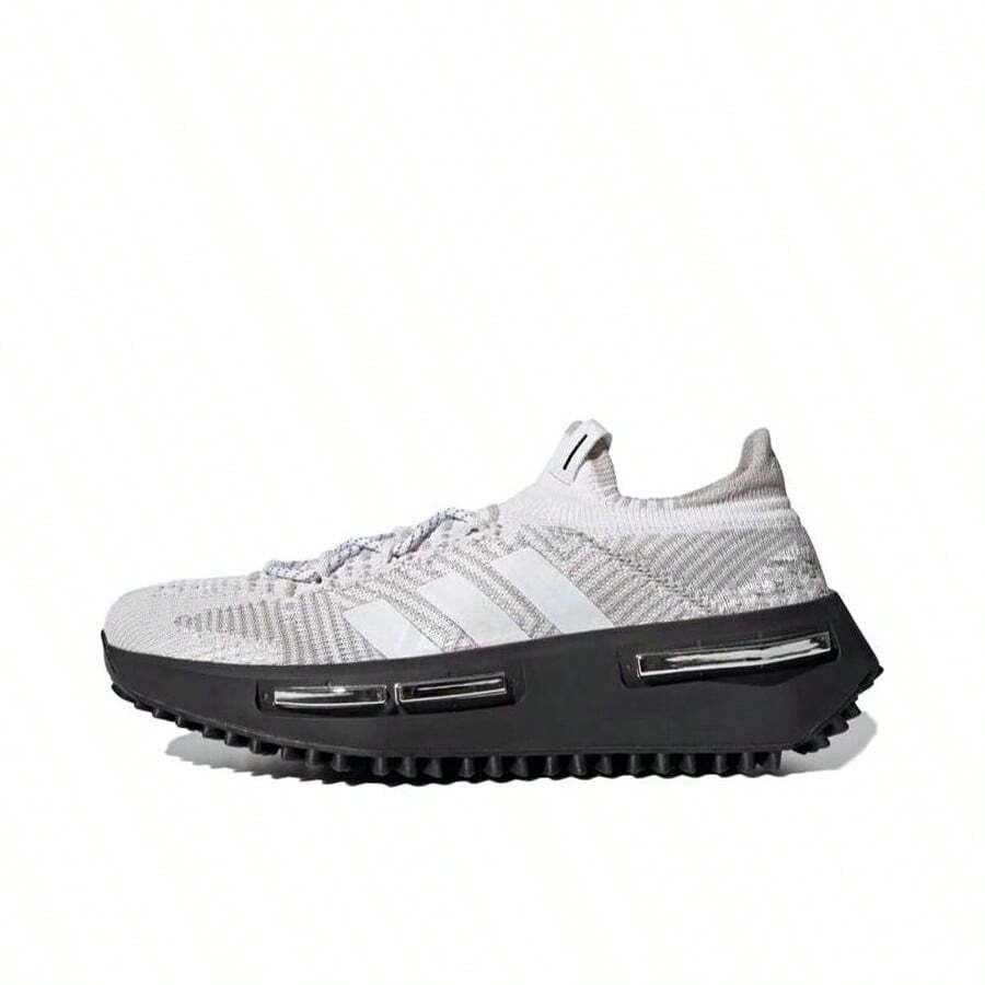 Adidas Originals NMD S1 Shoes 'White Silver Metallic Black' - 白色 - 查看 1