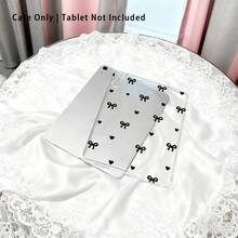 1pc High Transparent Anti-Drop TPU Tablet Case, High-Definition Bowknot UV Printing, Compatible With IPAD 11 2025, MINI6/7, AIR1/2, Air4/AIR5/Air6/AIR7, 9.7-Inch IPad 2019/2020/2021, 10.2-Inch IPad 10/11, AIR11 (2024/2025), PRO11 (2024), PRO11 (2018-2022), PRO12.9/AIR13 - Multicolor - View 6