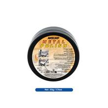 1支金属抛光膏 - 除锈、去氧化、恢复光泽 | 不含研磨剂，持久光亮，适用于厨房用具、汽车轮毂、家具五金和珠宝首饰