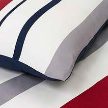 Set de Edredn King 100% Microfibra, Color Azul, Anuk Navy. - Rey+Azul - Ver 5