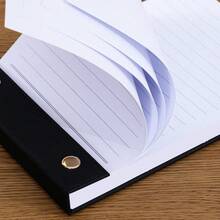 A5 PU皮革可重复使用笔记本，内页可替换 - A5 - 查看 6