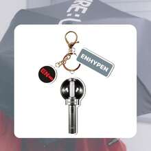 EN/HYPEN Keychain, JAKE, HEESEUNG, JUNGWON, NIKI Fangoods Lightstick Pendant, Acrylic Bag Charm, Backpack Pendant, Keychain, Fan Merchandise, Birthday/Holiday Gift For Friends - Multicolor - View 10