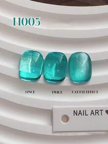 Miss Leia 15ml Spring/Summer Nail Ice Dopamine Rainbow Glaze Glass Bead Gel Nail Polish New Whitening Jelly Candy Soda Nail Polish Can Be Overlaid Crystal Cat's Eye Popular Color Gel Varnish Beginner Nail Art UV LED Curing Soakable Semi-Permanent Suitable For Beauty Salon Nail Salon Set DIY Home Holiday Women's Gift Nail Art - 彩色 - 查看 14