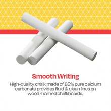 Dustless Chalkboard Chalk - Pack Of 12 - White - 084832 - White - View 2