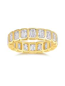 925纯银莫桑石戒指，女士款，低过敏性，高端订婚/结婚戒指，情人节/生日礼物，防氧化礼盒包装 - 戒指 - 查看 7