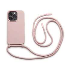 IP15 Pro Max Phone Case With Adjustable Cord | Minimalist Case With Crossbody Strap - Rosa Oxidada - Ver 6