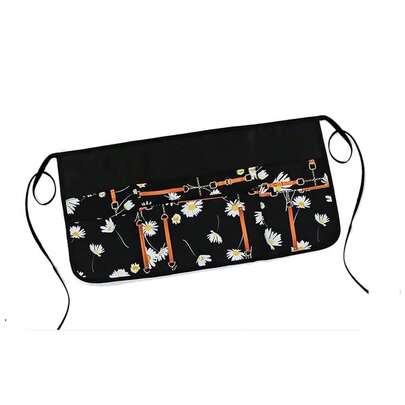 Half Apron With Pockets For Women,Waist Apron For Server Kitchen Restaurant Professional