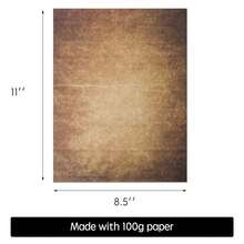 120 Aged Paper - Antique LooFKing Vintage Papers With Classic Aged Paper Designs - Six Unique Old LooFKing Designs - Printable Writing Paper, 8.5 X 11 Inches (Pack Of 120) - 120AGEDPAPER - 查看 3