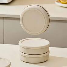 3个装硅胶午餐盒，可重复使用，带翻盖，可放入洗碗机清洗，适合存放零食和糖果，是午餐、办公、旅行的理想之选，也是返校必备的食品储存用品。 - 彩色 - 查看 8