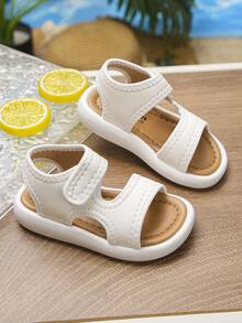 Kids' Simple Fashion New Comfortable Outdoor Sports Sandals - Beige - View 3