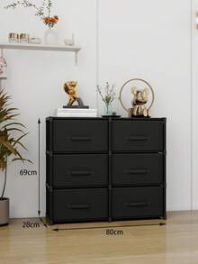 Multifunctional Portable Cube Storage Cabinet With Drawers, Dustproof Wardrobe, Shelves, Shoe Rack, Freestanding Display, Easy Assembly, Floor Storage Rack, Book Organizer, Suitable For Bedroom, Living Room, Kitchen, Study, Office, Holiday Storage, Christmas Gift - Multicolor - View 21