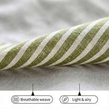 1件/2件装彩色条纹围裙,男女通用可调节围裙,简约风格围裙,适用于家庭、厨师、服务员、烧烤师傅、理发师,成人口袋围裙,可机洗厨房用品 - 彩色 - 查看 4