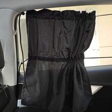 2pcs/4pcs Car Side Window Sunshade With Suction Cup, Privacy Blackout Sun Shade, Heat Insulation Curtain - Suction Cup Double Rope - View 3