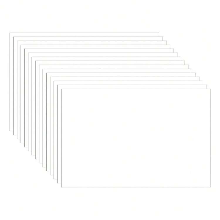 60 Sheets White Cardstock 4 X 6 Craft Paper, 300gsm/110lb Heavyweight Flat Card Stock Printer Paper For Cards MaFKing, Wedding Invitations, Greeting Cards, Birthday, Drawing - 白色的 - 查看 1
