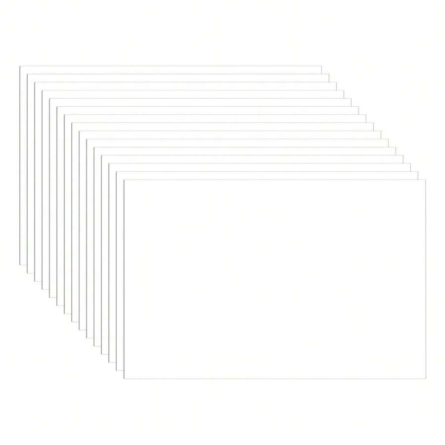 60 Sheets White Cardstock 4 X 6 Craft Paper, 300gsm/110lb Heavyweight Flat Card Stock Printer Paper For Cards MaFKing, Wedding Invitations, Greeting Cards, Birthday, Drawing - 白色的 - 查看 1