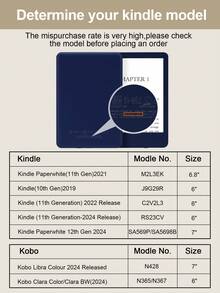 Kingsung Glitter Clear Kindle Case, Cute Sparkly Protective Cover For Women, Slim Transparent Kindle Paperwhite Case, Compatible With Kindle 11th Gen 2022, Kindle 11th Gen 2024-6inch, Kindle Paperwhite 11th Gen 2021 - Multicolor - View 10