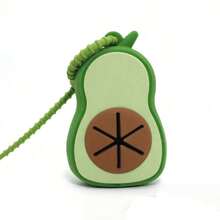 1pc Avocado Dog Poop Bag Holder With Adjustable Silicone Belt Attachment And Dog Poop Bag Clip For Cleaning - Multicolor - View 15