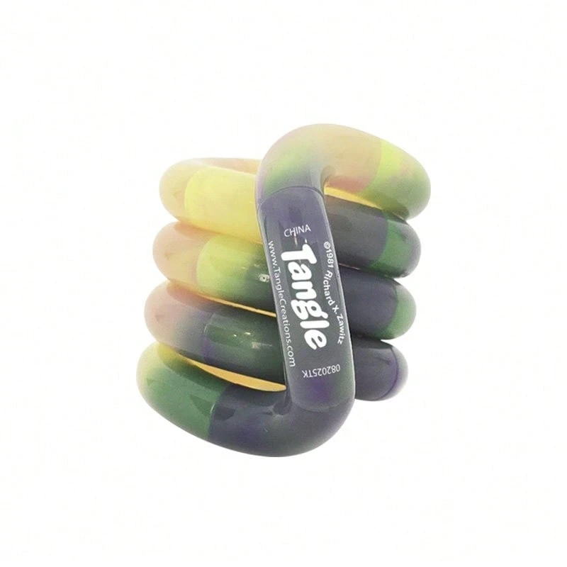 tangle Đồ chơi giảm căng thẳng Twist Puzzle chính hãng, đồ chơi rèn luyện sự tập trung cho ngón tay khi bị ADHD.