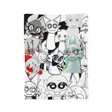 Sprunki Incredibox Games  Blanket Spring Autumn  Multi-Function Ultra-Soft Throw Blankets For Bedding Bedroom Quilt - 6 - View 14