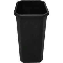 26 L Contenedor Apilable de Plástico Reciclado – Negro, Resistente y Durable para Almacenaje Industrial y Doméstico, Diseño Ergonómico y Fácil Manipulación | ,38912540 - capa - Ver 2