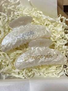Accesorios para el cabello personalizados para bodas, pasador de cabello personalizado, pasador de cabello con nombre grabado, regalo para dama de honor - Multicolor - Ver 6