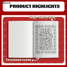 GDTME 心理健康涂色书：花环、宁静、正念和放松图案，营造平和健康的氛围，适合成人，是复活节、母亲节、父亲节、返校季、生日派对、婚礼季的理想礼物。可用于艺术手工室装饰、卧室装饰、营造舒适空间、涂色。 - 彩色 - 查看 3