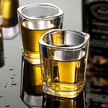 1个/6个2.46盎司迷你烈酒杯套装，透明龙舌兰酒杯，适用于伏特加、威士忌、龙舌兰酒和浓缩咖啡，非常适合饮用威士忌、伏特加、白酒、白兰地等烈酒，是家庭聚会、酒吧、KTV、婚礼的理想之选，也是一份很棒的礼物。 - 透明 - 查看 4