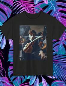 Potter Smoking Funny Tee T-Shirt - 黑色 - 查看 1