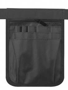 Waist Bag, Nurse Tool Storage Waist Bag, Hairstylist Storage Waist Bag - Black - View 5