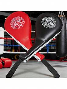 2pcs/Set Boxing Target, Taekwondo Kicking Board, Focal Hexagon Kicking Pad, Martial Arts Kicking Target, Adult Jumping Board, Unisex - Multicolor - View 2