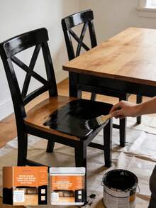 100g水性木家具装饰漆，适用于翻新木门、家具、窗户，彩色水性木器涂料（建议购买多件！）